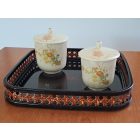 Szacuma kerámia teás szett