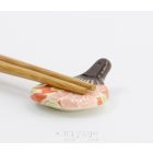 Pálcika alátét - piros legyező