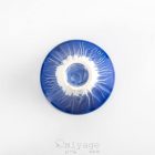 Fuji szaké pohár kék