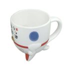 Maneki Neko bögre kék