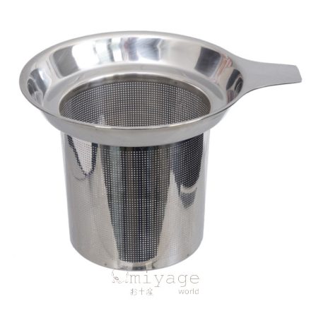 Rozsdamentes acél teaszűrő bögréhez 