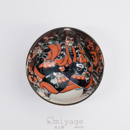 Szamuráj mintás tálka 11x6 cm 300ml