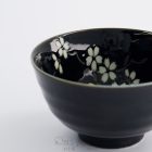 Cobalt blue sakura tálka