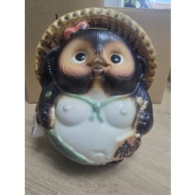Tanuki lány 18*14 cm