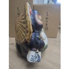 Tanuki lány 18*14 cm