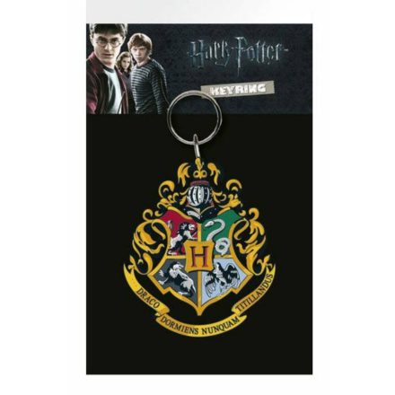 Harry Potter Hogwarts jelvények kulcstartó 7 cm