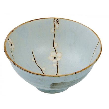 Shoshun kék sakura tál