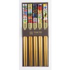 Evöpálcika szett- Maneki neko mintákkal