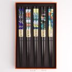 Evöpálcika szett- hagyományos arany mintákkal