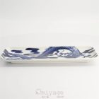 Sárkányos sushi tányér, 28.5x14x2.5cm 
