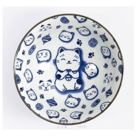 Kawaii ManekiNeko tál15x7cm 500ml