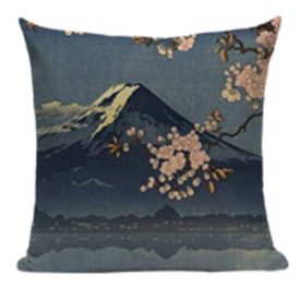 Díszpárna huzat Fuji, Sakura