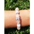 Karkötő rózsaszín matt aventurinnal 