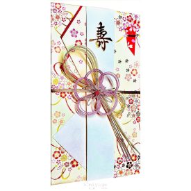   Japán ajándék boríték mizuhikivel pénz átadására- rosa