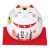 Porcelán Maneki‑neko (4.5 × 5 × 5 cm)