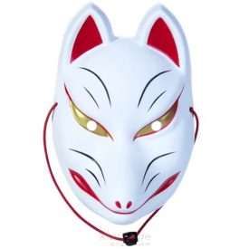 Kitsune maszk, arany szemekkel