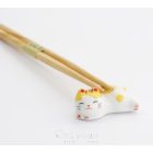 Kerámia Maneki Neko pálcika alátét