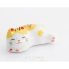 Kerámia Maneki Neko pálcika alátét
