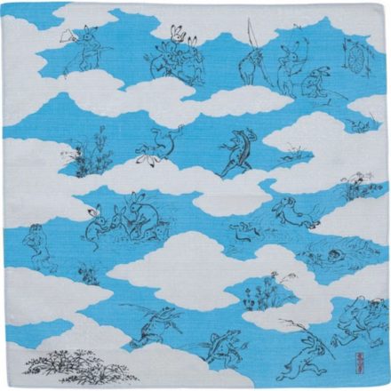 Furoshiki - kék nyusz-béka