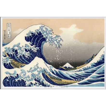 Diamond Painting Hokusai nagy hullám