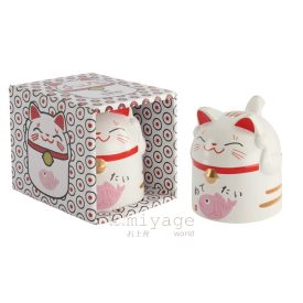 Maneki neko bögre