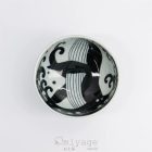 Ohira bálna mintás chawan teás csésze