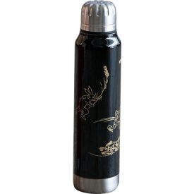 Urushi lakk kulacs nyuszi-béka fekete 300 ml