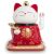 Maneki neko integető cica fehér 10 cm 