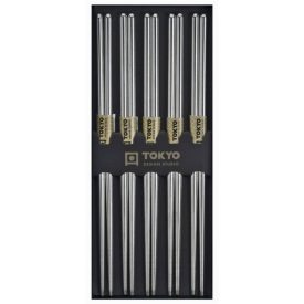 Nemes acél evőpálcika sima 