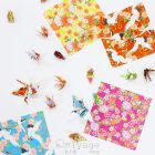 Chiyogami washi papír daru