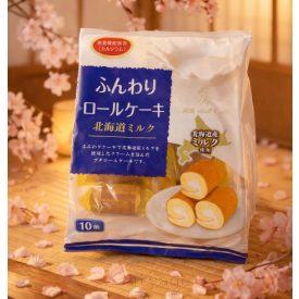 Yamauchi Rollcake – Hokkaidó Tej ízű (170 g)