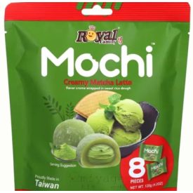 Matcha latte mochi 120 gr.