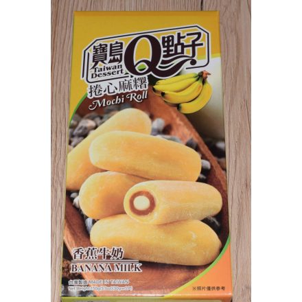 banános mochi krémes belsővel