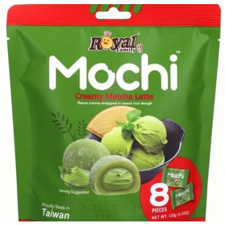 Matcha latte mochi 120 gr.