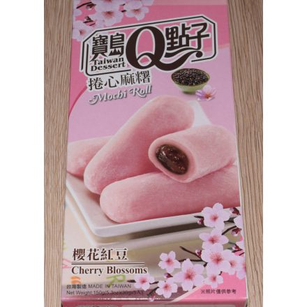 Sakura mochi vörös babos belsővel