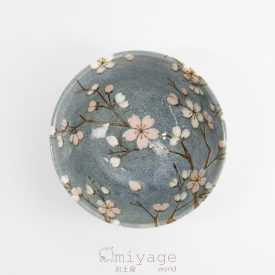 Rizses tálka sakura szürke - 300ml