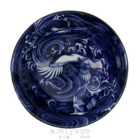 Rizses tálka daru - kék