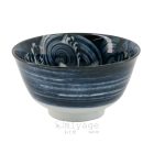 Rizses tálka daru - fekete