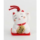 Maneki neko cica 3,5 cm -  csengettyű