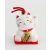 Maneki neko cica 3,5 cm -  csengettyű