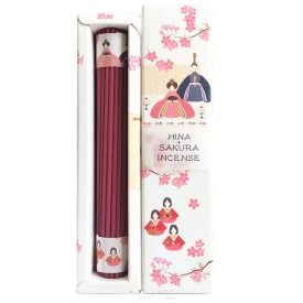 Japán füstolő- Hina-doll Sakura illat