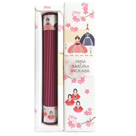Japán füstolő- Hina-doll Sakura illat