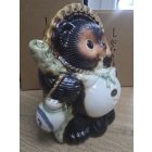 Tanuki fiú 18x17 cm